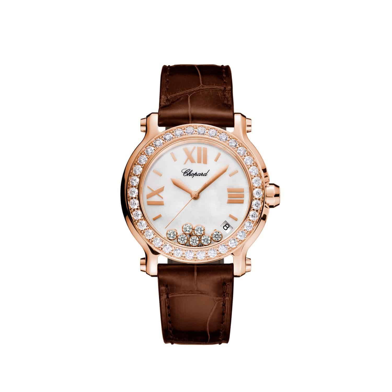 CHOPARD HAPPY SPORT 36MM DIAMONDS 36 MM - 277473-5002