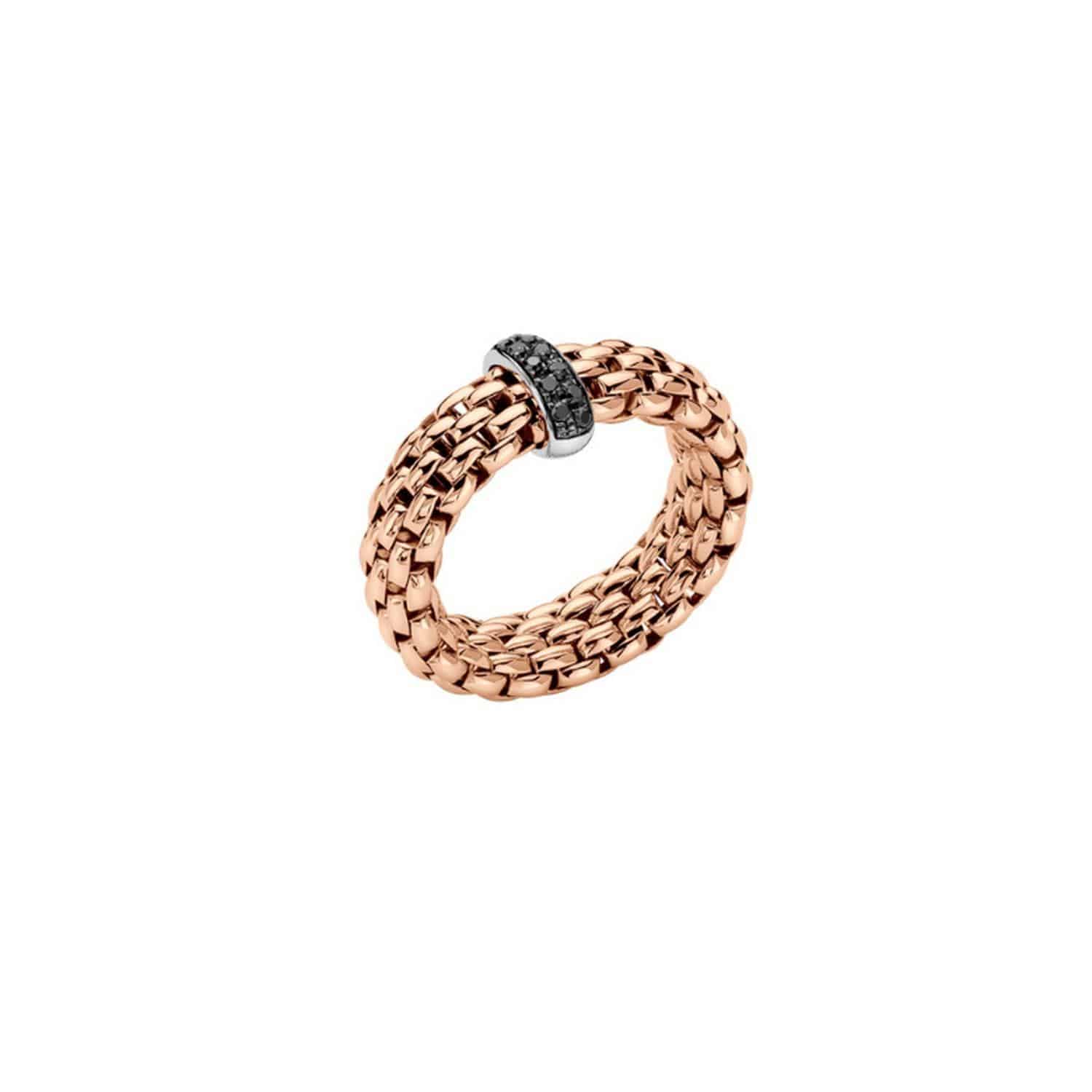 FOPE RING FLEX'IT VENDÔME MIT DIAMANTEN - 55902AX_BN_R_X1X_00S