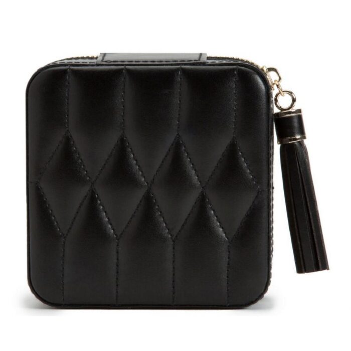 WOLF 1834 CAROLINE ZIP TRAVEL CASE - BLACK - 329971