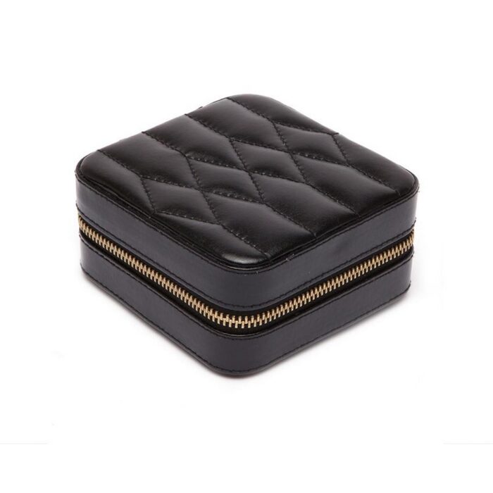 WOLF 1834 CAROLINE ZIP TRAVEL CASE - BLACK - 329971
