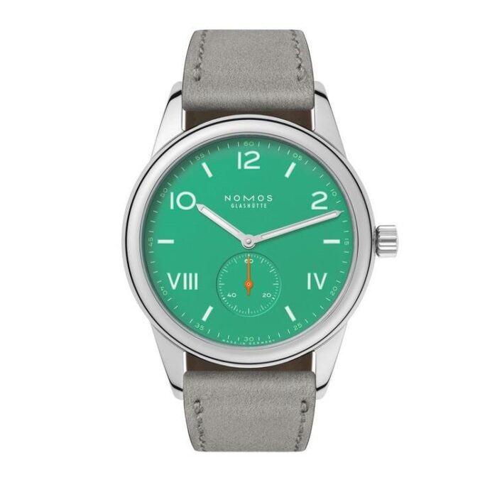 NOMOS CLUB CAMPUS 38 ELECTRIC GREEN - 726