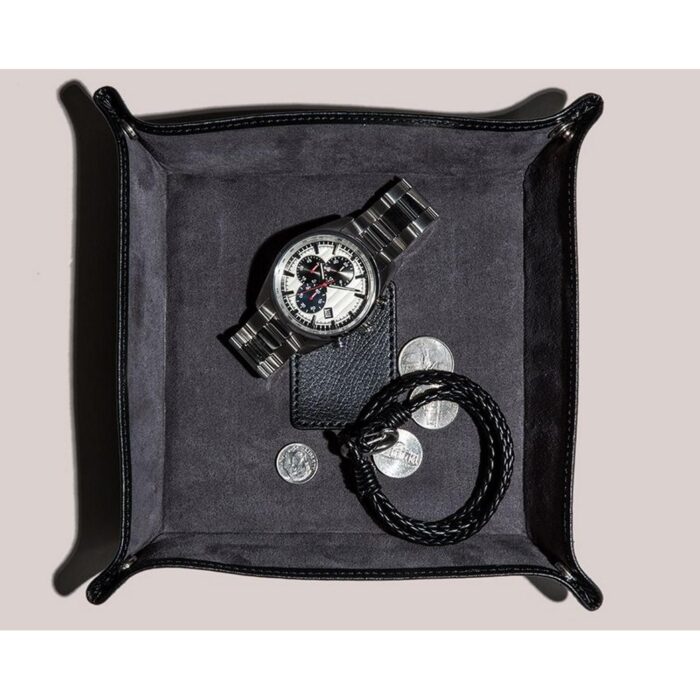WOLF 1834 BLAKE COIN TRAY - 305702BLACK-GRAY