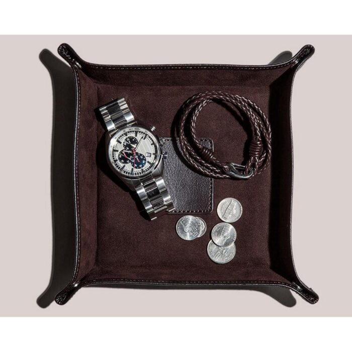 WOLF 1834 BLAKE COIN TRAY - 305706BROWN