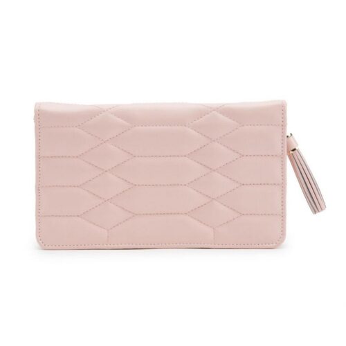 WOLF 1834 CAROLINE  LARGE JEWELRY PORTFOLIO - ROSE QUARTZ - 324015
