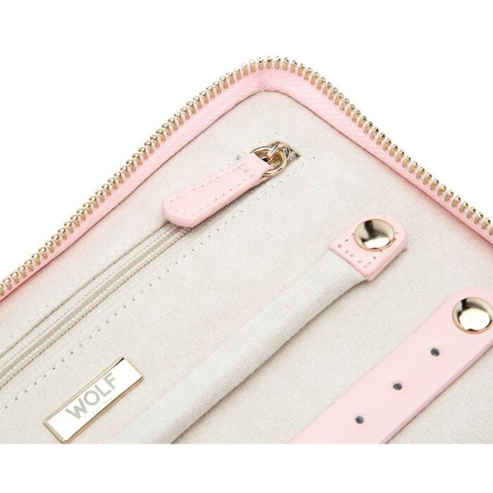 WOLF 1834 CAROLINE  LARGE JEWELRY PORTFOLIO - ROSE QUARTZ - 324015