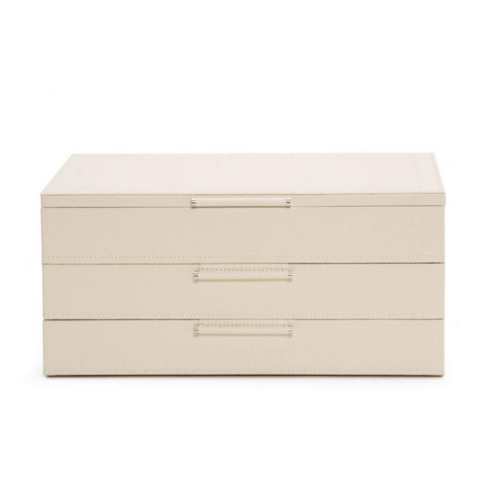 WOLF 1834 SOPHIA JEWELRY BOX W-DRAWERS - 392053IVORY
