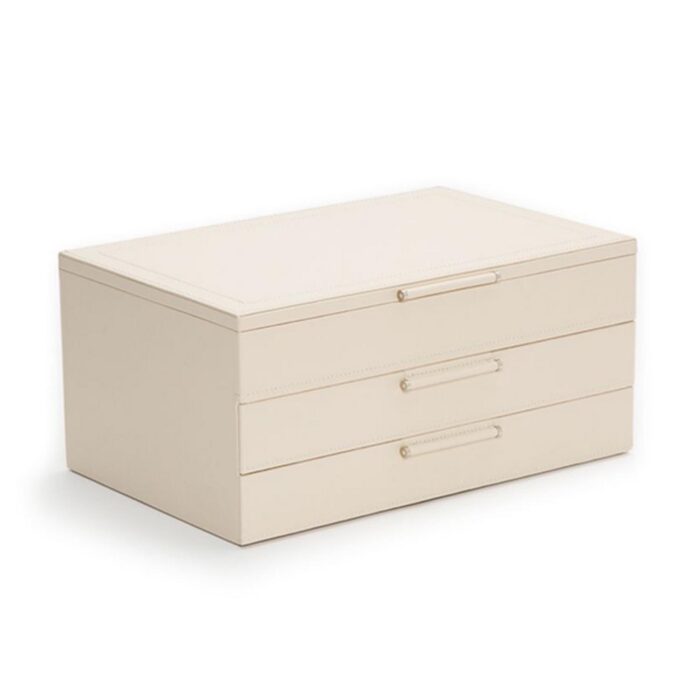 WOLF 1834 SOPHIA JEWELRY BOX W-DRAWERS - 392053IVORY