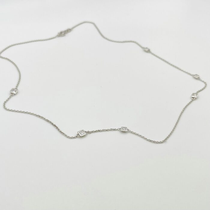 ATELIER WAGNER COLLIER MIT 6 PRINCESS (RECYCL) - H-6-PRINC-0,5-W7