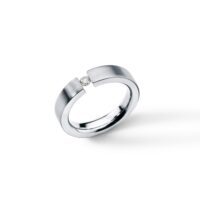 HUMPHREY DIAMANTRING CLASSIC GERADE 4,5 MM, EDELSTAHL - DR145-Bt10-51