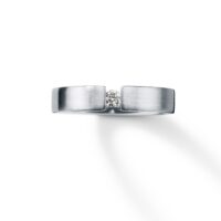 HUMPHREY DIAMANTRING CLASSIC GERADE 4,5 MM, EDELSTAHL - DR145-Bt10-51