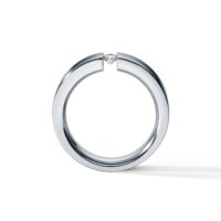 HUMPHREY DIAMANTRING CLASSIC GERADE 4,5 MM, EDELSTAHL - DR145-Bt10-51
