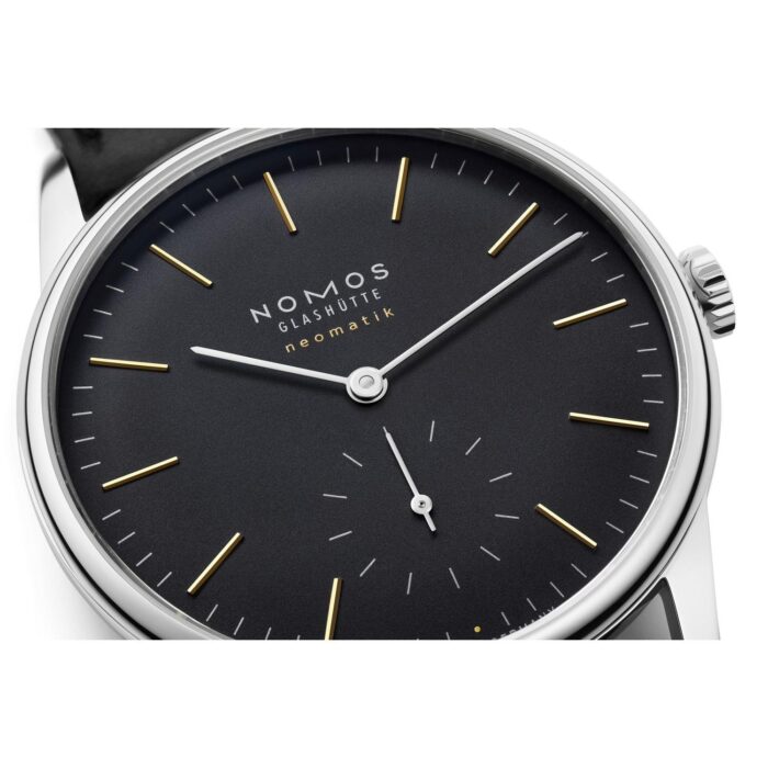 NOMOS ORION NEOMATIK NEW BLACK 36 MM - 396