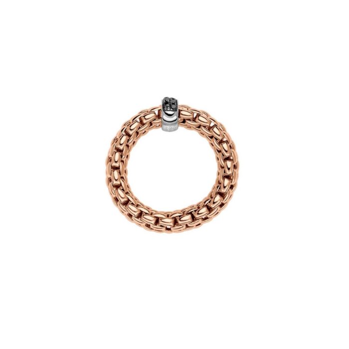 FOPE RING FLEX'IT VENDÔME MIT DIAMANTEN - 55902AX_BN_R_X3X_00L