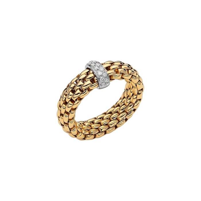 FOPE VENDÔME FLEX'IT RING MIT DIAMANTEN - AN559-BBR-YW-L
