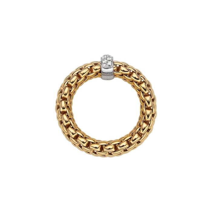 FOPE VENDÔME FLEX'IT RING MIT DIAMANTEN - AN559-BBR-YW-L
