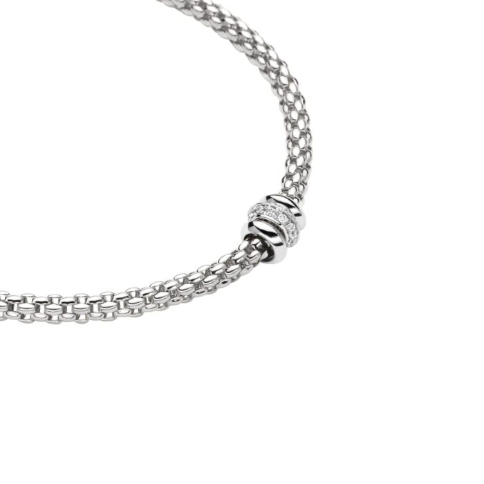 FOPE KETTE SOLO MIT DIAMANTEN - 653C-BBR-W-430