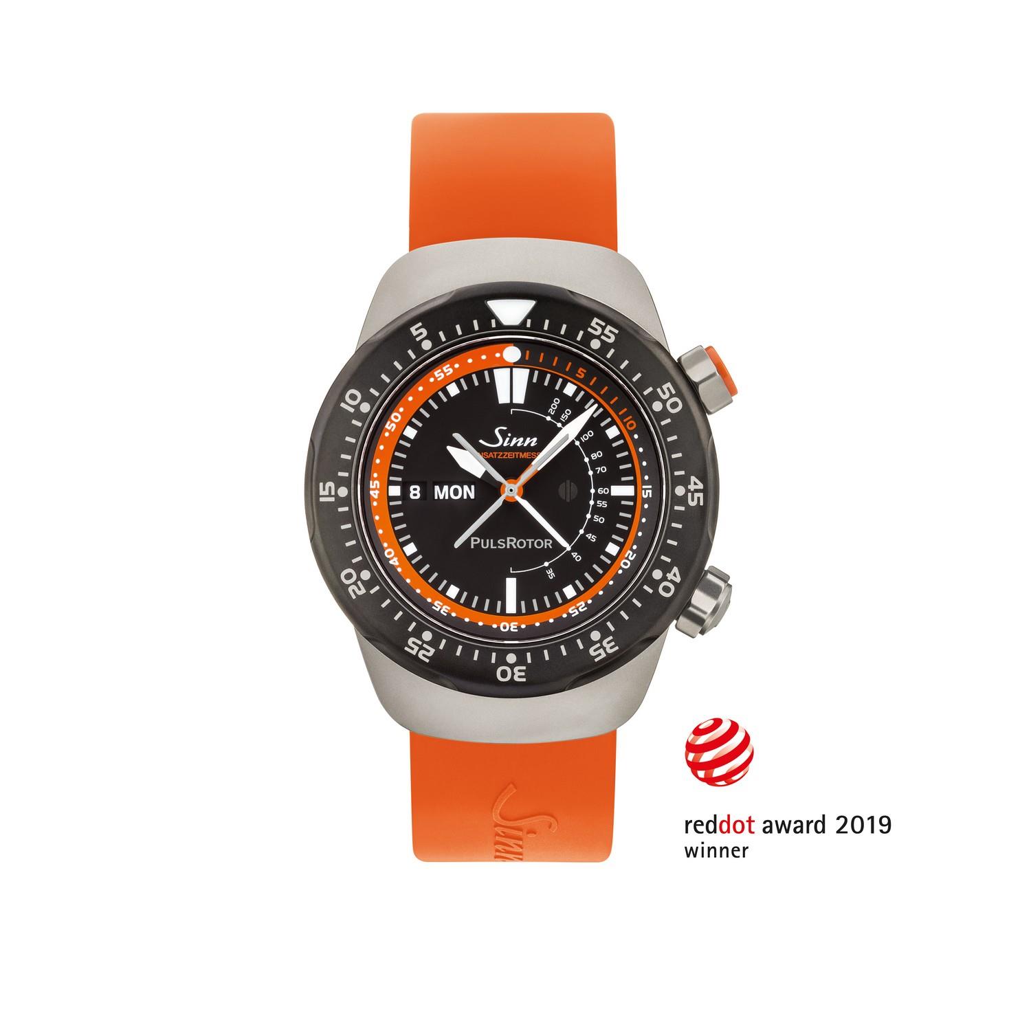 SINN SPEZIALUHREN EZM 12 - 112-010-BK7522-0051-945A