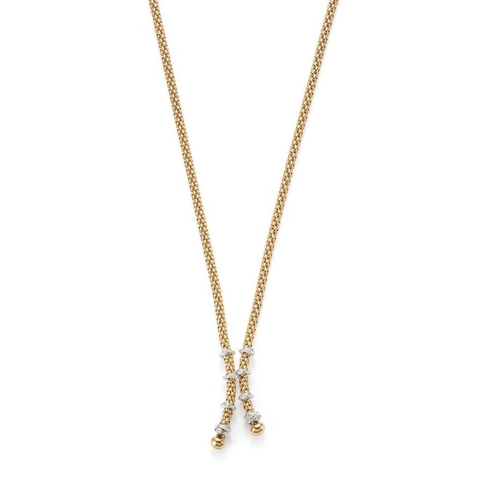 FOPE KETTE FLEX’IT PRIMA MIT DIAMANTEN - 74608CX_BB_G_XBX_043