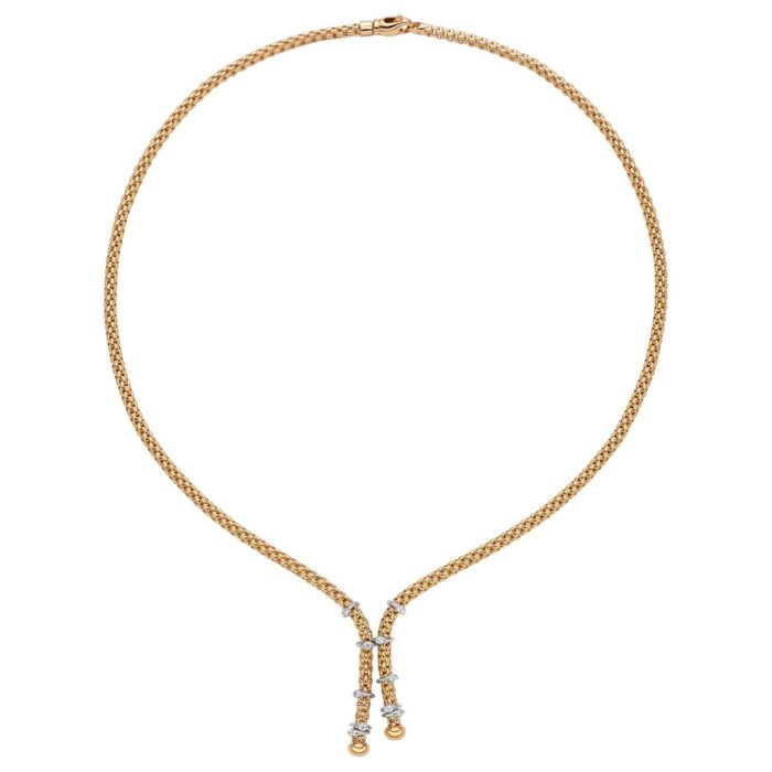 FOPE KETTE FLEX’IT PRIMA MIT DIAMANTEN - 74608CX_BB_G_XBX_043