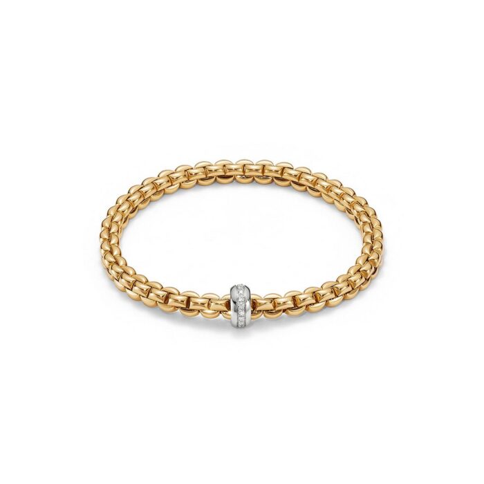 FOPE ARMBAND FLEX´IT EKA MIT DIAMANTEN - 721B-BBRM-YW