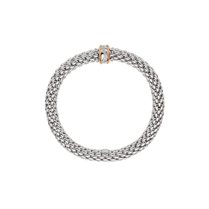 FOPE ARMBAND FLEX'IT LOVE NEST MIT DIAMANTEN - 45414BX_BB_B_RBR_00M