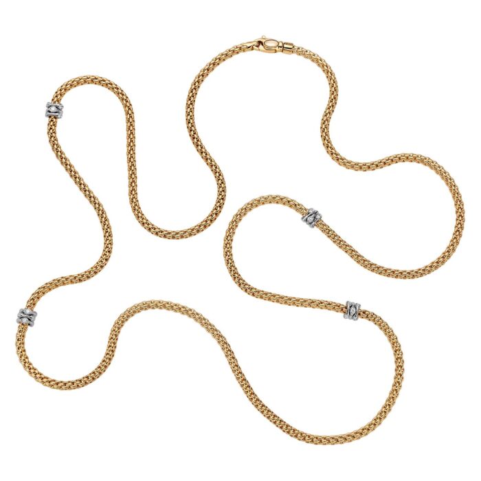 FOPE COLLIER MIT DIAMANTEN - 741C-BBR-YW-800