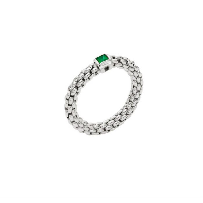 FOPE RING SOULS FLEX'IT MIT SMARAGD - 09E08AX_B6_B_XBX_00M