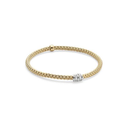 FOPE ARMBAND FLEX’IT PRIMA MIT DIAMANTEN - 74608BX_BB_G_XBX_00M