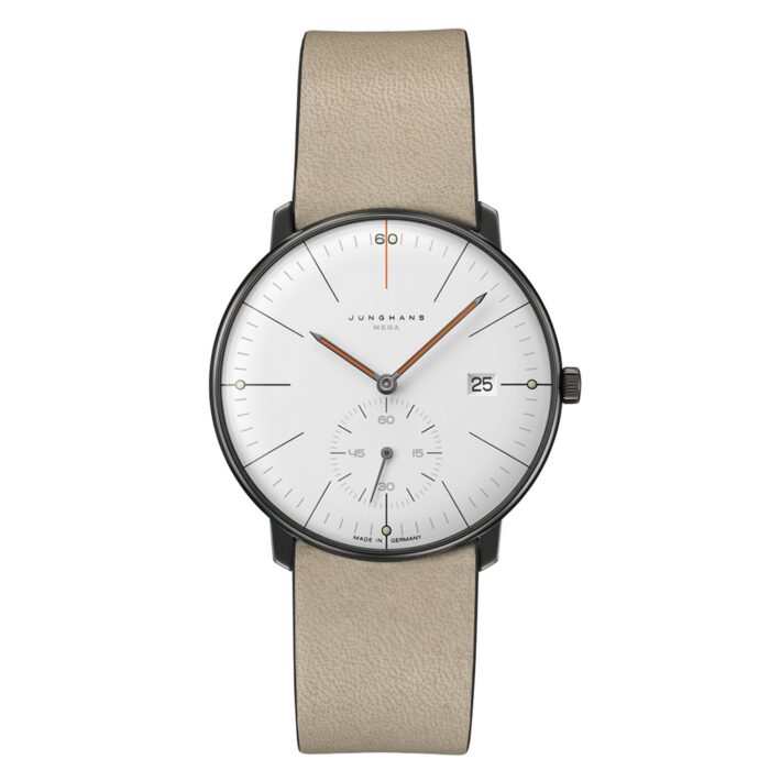 JUNGHANS MAX BILL MEGA KLEINE SEKUNDE EDITION  60 38 MM - 058-4100-02
