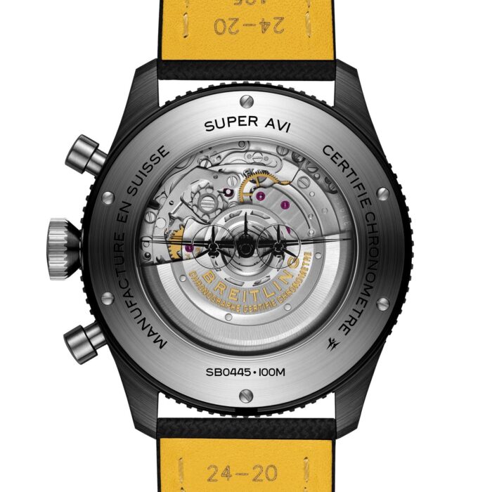 BREITLING SUPER AVI B04 CHRONOGRAPH GMT MOSQUITO 46 MM - SB04451A1B1X1