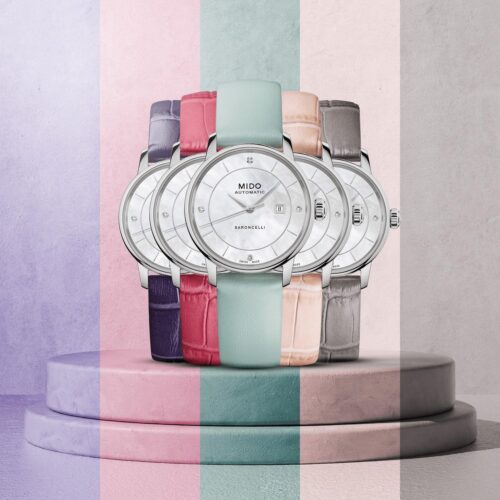 MIDO BARONCELLI SIGNATURE LADY COLOURS 30 MM - M0372071610600