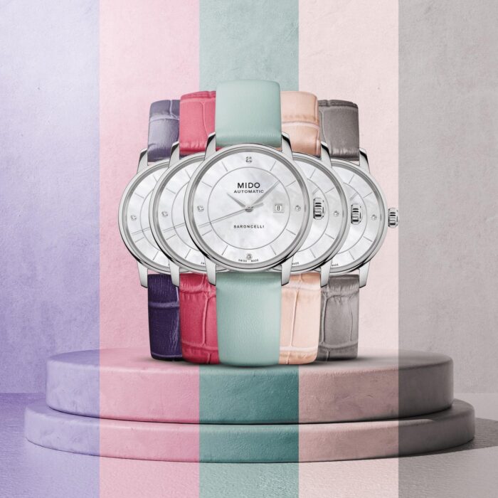 MIDO BARONCELLI SIGNATURE LADY COLOURS 30 MM - M0372071610600