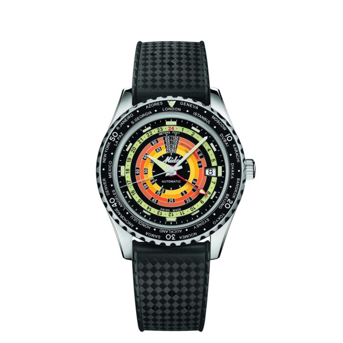 MIDO OCEAN STAR DECOMPRESSION WORLDTIMER 40,5 MM - M0268291705100