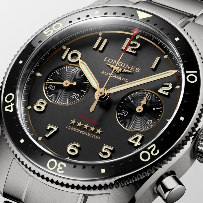 LONGINES LONGINES SPIRIT FLYBACK TITANIUM 42 MM - L38211536