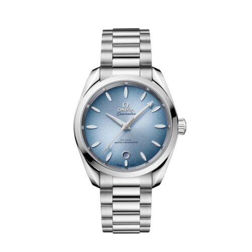 OMEGA AQUA TERRA 150 M SUMMER BLUE 38 MM - O22010382003004