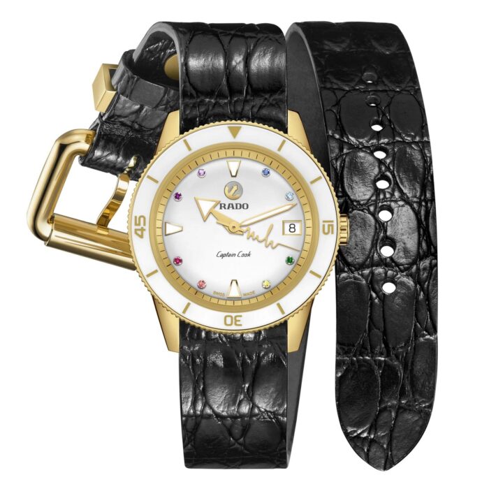 RADO CAPTAIN COOK x MARINA HOERMANSEDER HEARTBEAT 37 MM - R32117708