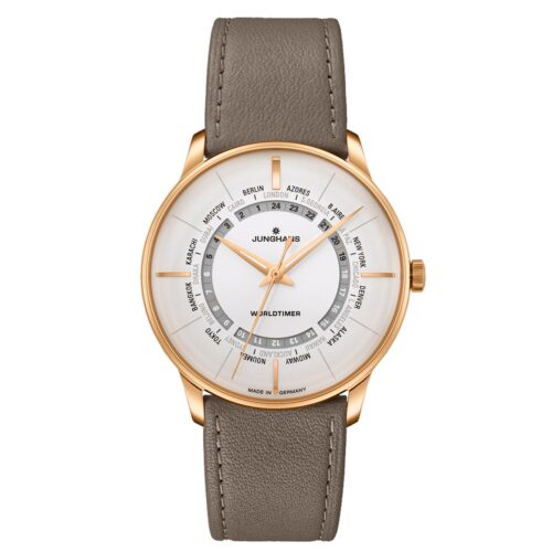 JUNGHANS MEISTER WORLDTIMER - 027-5012-02