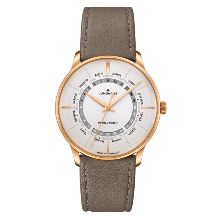 JUNGHANS MEISTER WORLDTIMER - 027-5012-02
