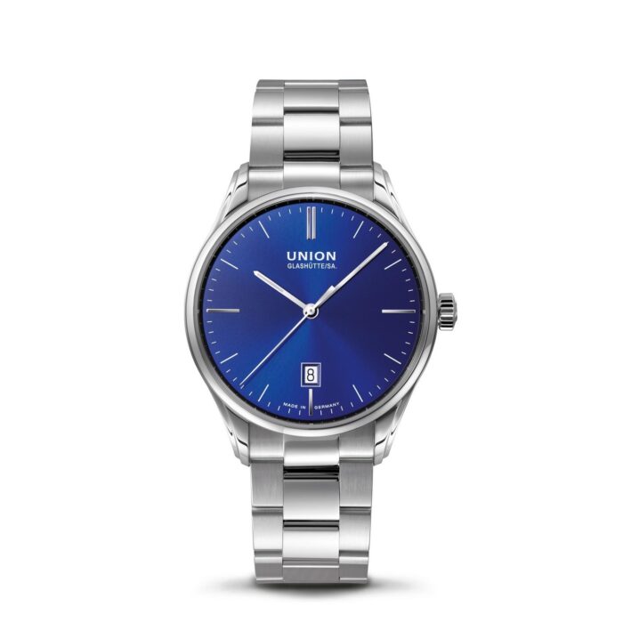 UNION GLASHÜTTE VIRO DATUM 41 MM - D0114071104100