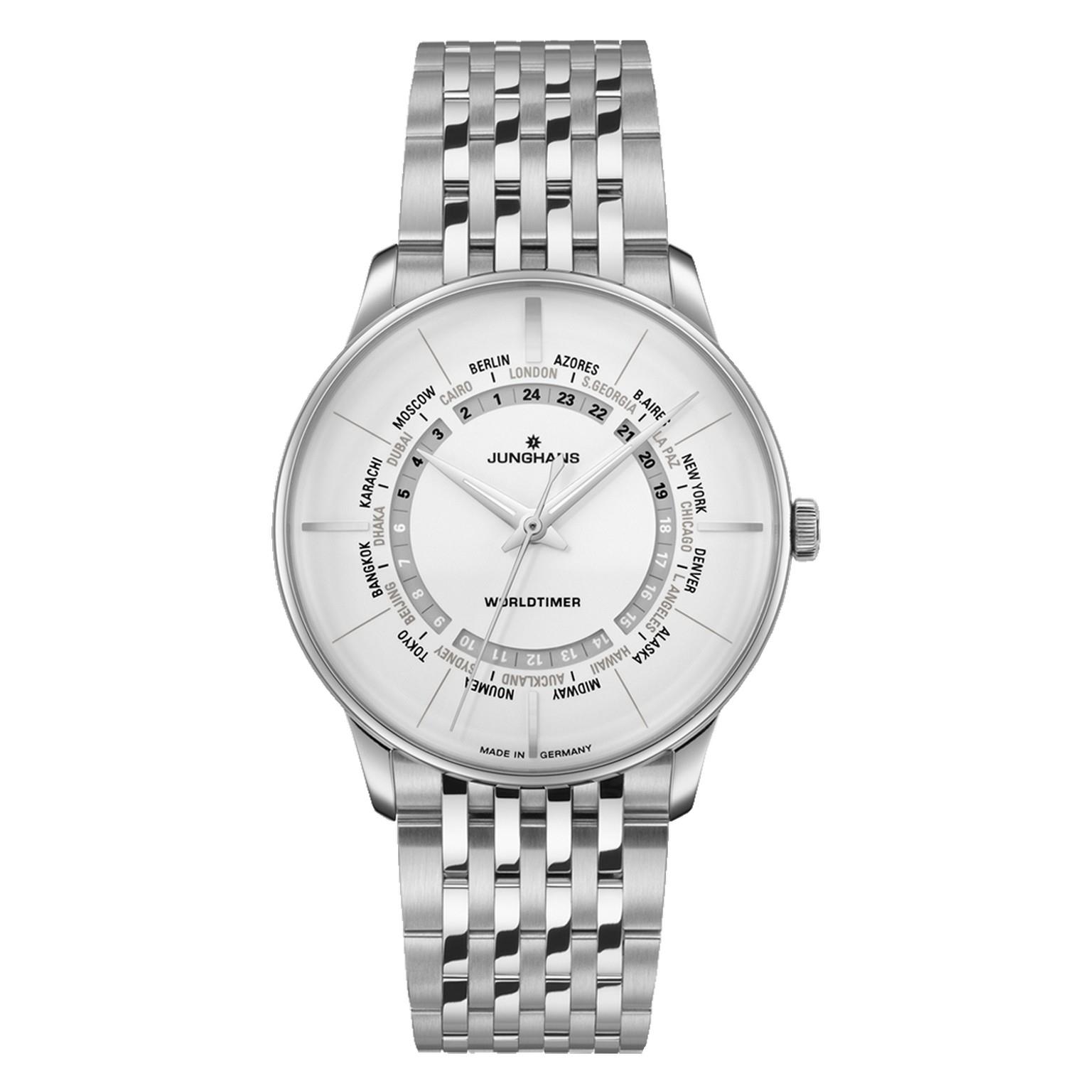 JUNGHANS MEISTER WORLDTIMER - 027-3011-46