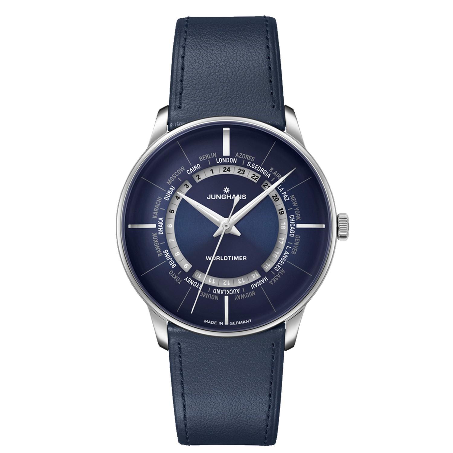 JUNGHANS MEISTER WORLDTIMER - 027-3010-02