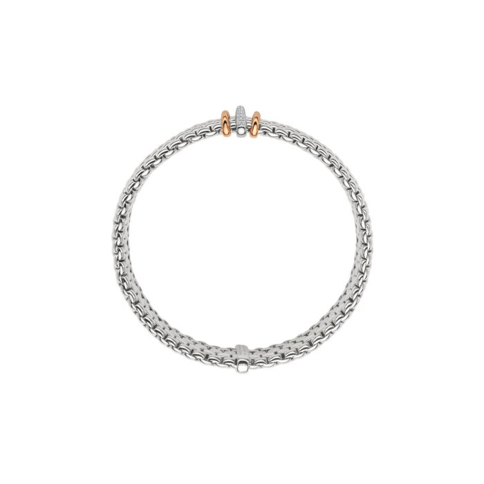 FOPE ARMBAND FLEX'IT PANORAMA MIT DIAMANTEN - 58704BX_BB_R_RBR_00M