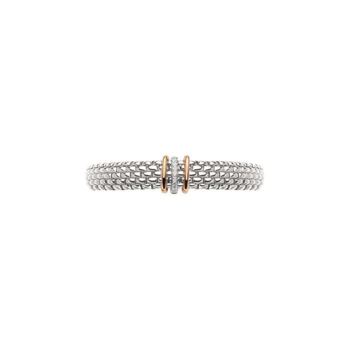 FOPE ARMBAND FLEX'IT PANORAMA MIT DIAMANTEN - 58704BX_BB_R_RBR_00M
