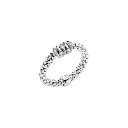 FOPE RING FLEX´IT PRIMA MIT DIAMANTEN - 74608AX_BB_B_XBX_00M