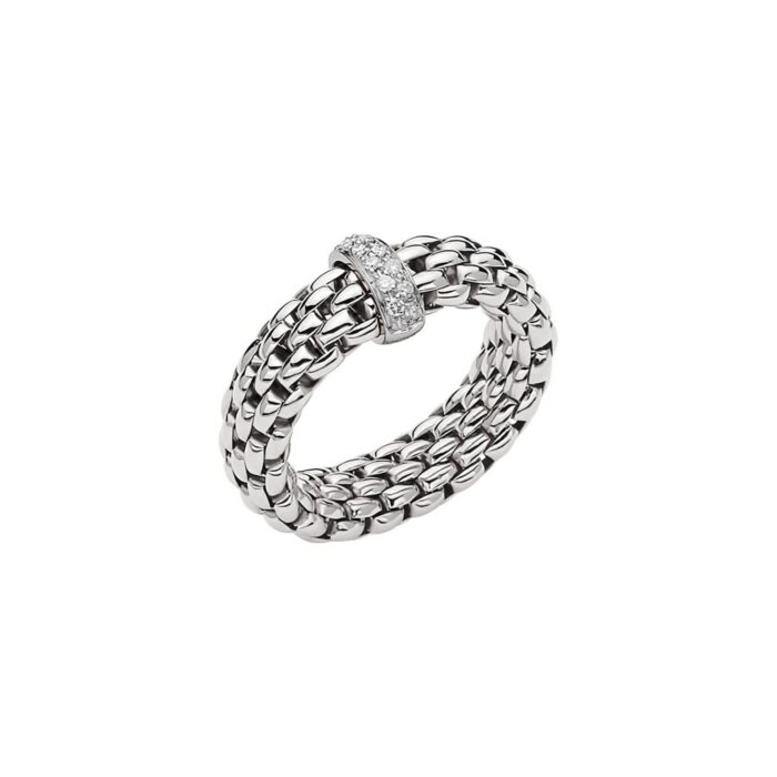 FOPE VENDÔME FLEX’IT RING MIT DIAMANTEN - AN559-BBR-W-L