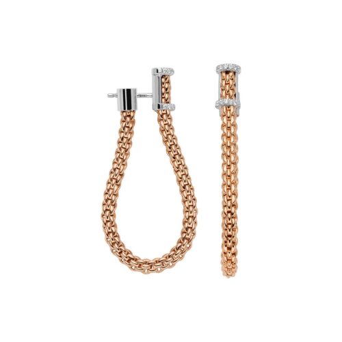 FOPE FLEX'IT OHRRINGE MIT DIAMANTEN - OR04-BBR-RW