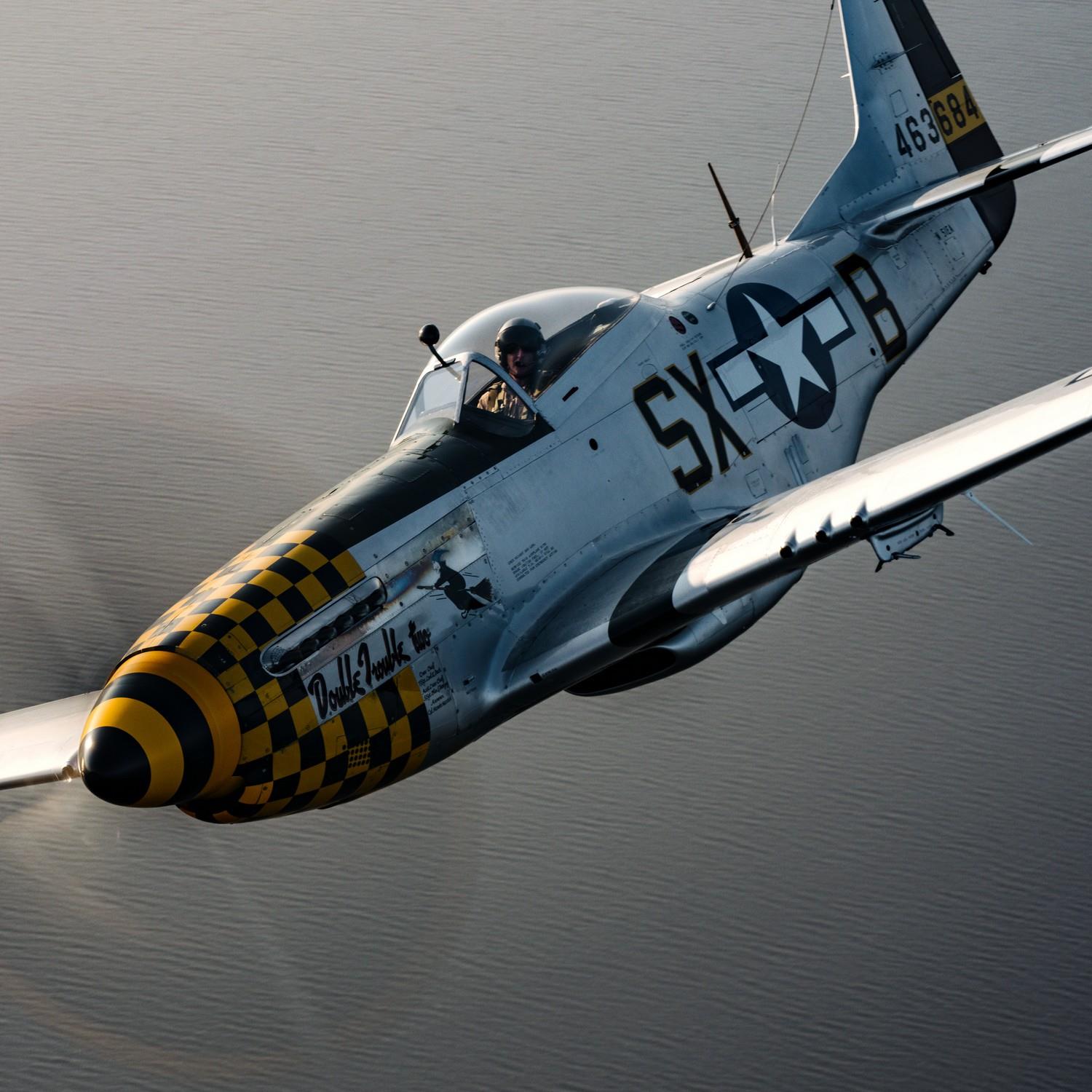 BREITLING SUPER AVI B04 CHRONOGRAPH GMT P-51 MUSTANG 46 MM - AB04453A1B1X1