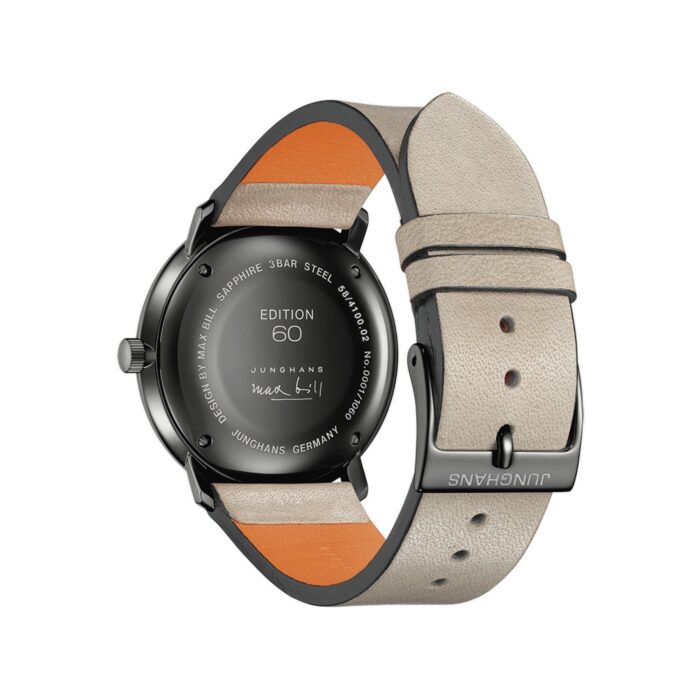 JUNGHANS MAX BILL MEGA KLEINE SEKUNDE EDITION  60 38 MM - 058-4100-02