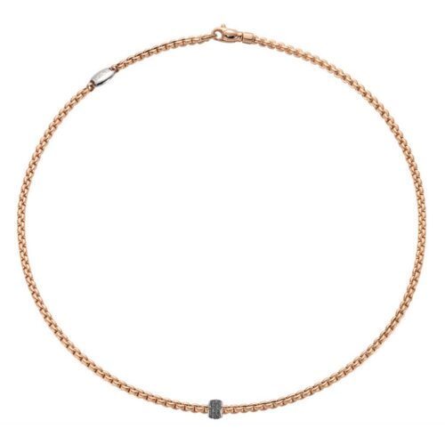 FOPE KETTE EKA TINY MIT BRILLANTEN - 730C-PAVEN-WR-450