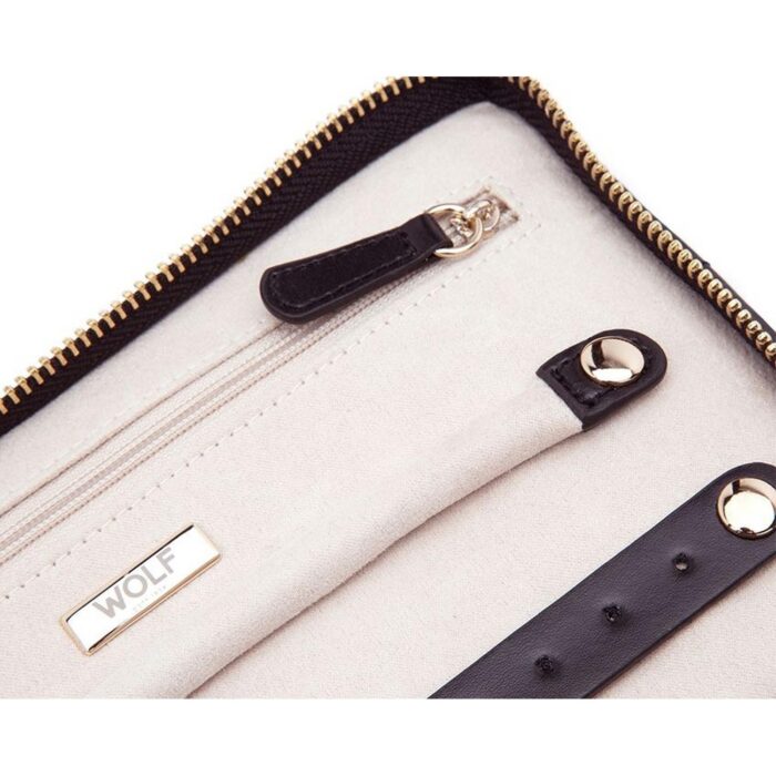 WOLF 1834 CAROLINE JEWELRY PORTFOLIO - BLACK - 324871